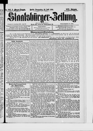 Staatsbürger-Zeitung vom 26.07.1894