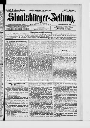 Staatsbürger-Zeitung vom 28.07.1894