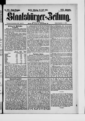 Staatsbürger-Zeitung vom 30.07.1894