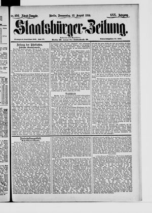 Staatsbürger-Zeitung vom 23.08.1894