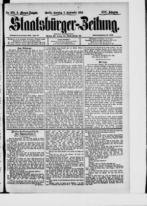 Staatsbürger-Zeitung vom 02.09.1894