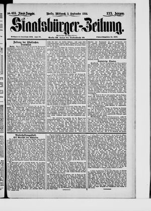 Staatsbürger-Zeitung vom 05.09.1894