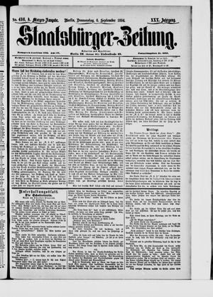 Staatsbürger-Zeitung vom 06.09.1894