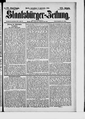 Staatsbürger-Zeitung vom 08.09.1894