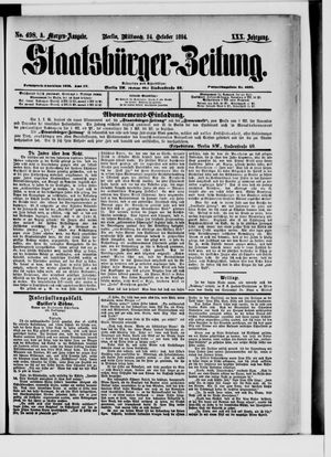 Staatsbürger-Zeitung vom 24.10.1894
