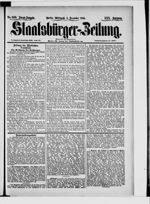 Staatsbürger-Zeitung vom 05.12.1894