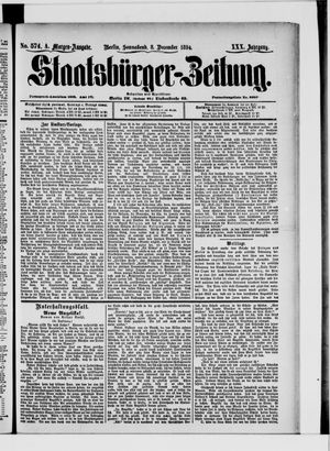 Staatsbürger-Zeitung vom 08.12.1894