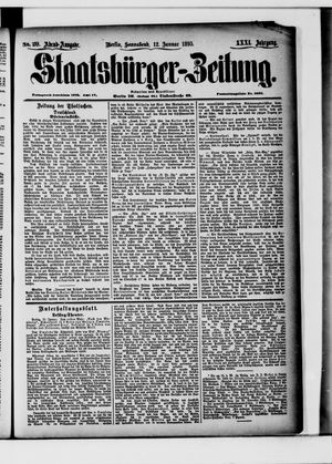 Staatsbürger-Zeitung on Jan 12, 1895