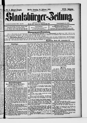 Staatsbürger-Zeitung vom 24.02.1895
