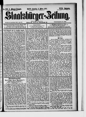 Staatsbürger-Zeitung vom 03.03.1895