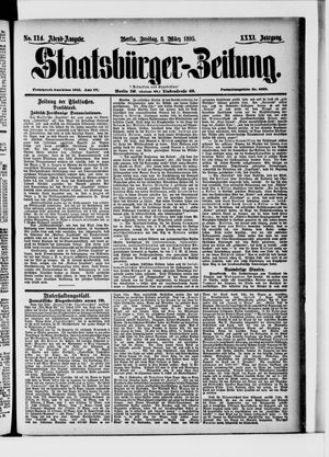 Staatsbürger-Zeitung vom 08.03.1895