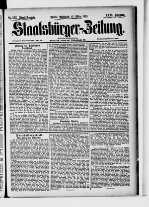 Staatsbürger-Zeitung on Mar 13, 1895