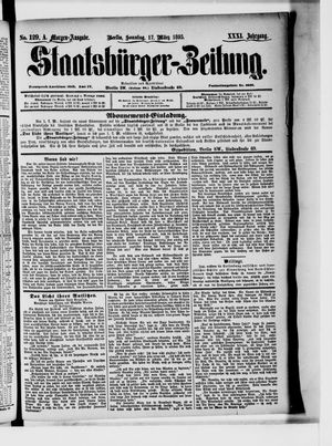Staatsbürger-Zeitung vom 17.03.1895