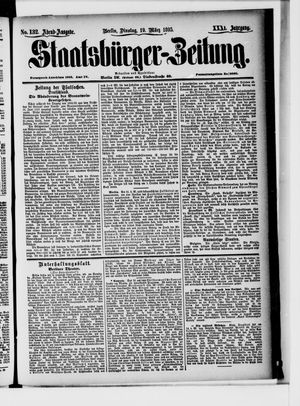 Staatsbürger-Zeitung on Mar 19, 1895