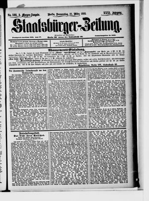 Staatsbürger-Zeitung on Mar 21, 1895