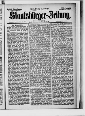 Staatsbürger-Zeitung vom 02.04.1895