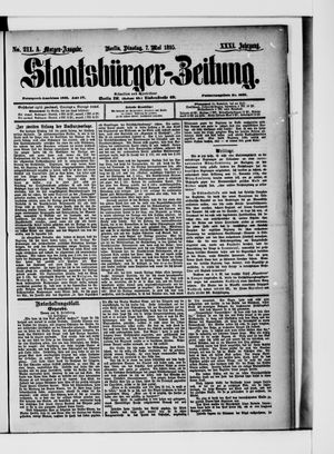 Staatsbürger-Zeitung vom 07.05.1895