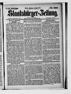 Staatsbürger-Zeitung vom 28.05.1895