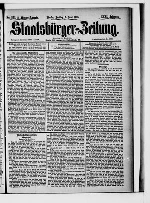 Staatsbürger-Zeitung vom 07.06.1895