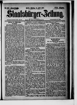 Staatsbürger-Zeitung vom 10.06.1895