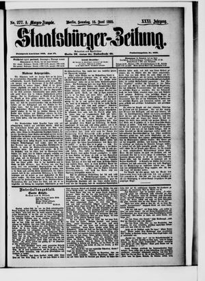Staatsbürger-Zeitung on Jun 16, 1895