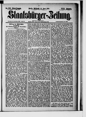 Staatsbürger-Zeitung vom 19.06.1895