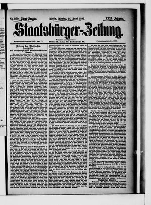Staatsbürger-Zeitung on Jun 24, 1895