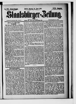 Staatsbürger-Zeitung vom 25.06.1895