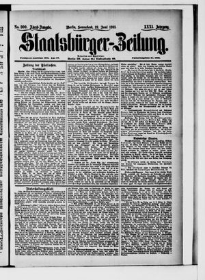 Staatsbürger-Zeitung vom 29.06.1895