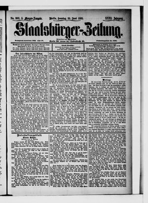 Staatsbürger-Zeitung vom 30.06.1895