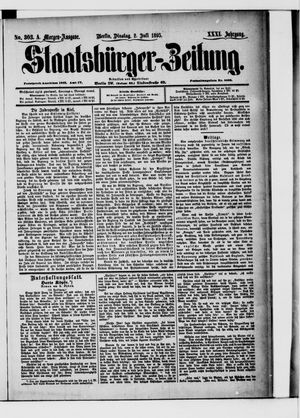 Staatsbürger-Zeitung vom 02.07.1895