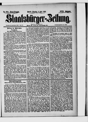 Staatsbürger-Zeitung vom 02.07.1895