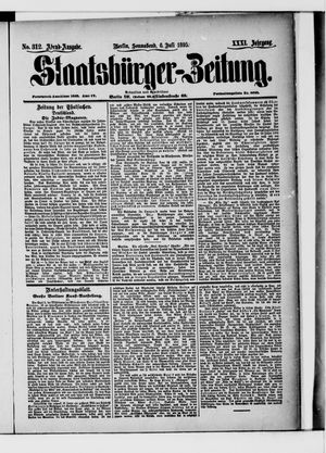 Staatsbürger-Zeitung vom 06.07.1895