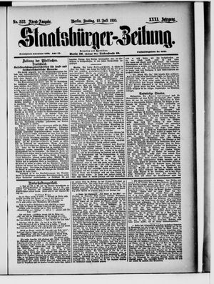 Staatsbürger-Zeitung vom 12.07.1895