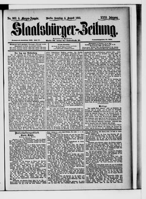 Staatsbürger-Zeitung vom 04.08.1895