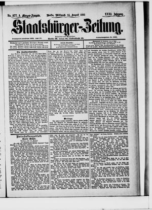 Staatsbürger-Zeitung vom 14.08.1895