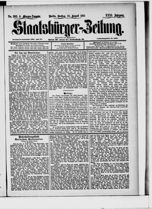 Staatsbürger-Zeitung vom 16.08.1895
