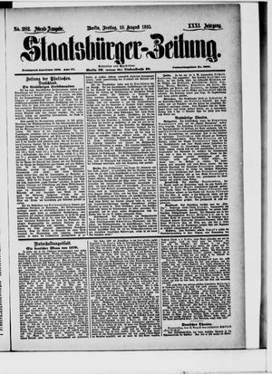 Staatsbürger-Zeitung vom 16.08.1895
