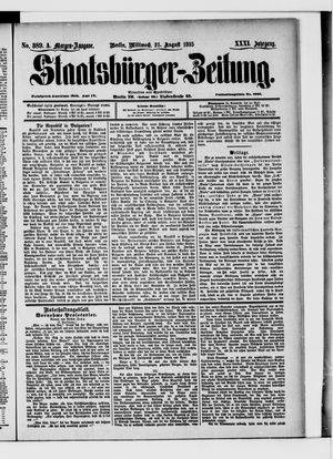 Staatsbürger-Zeitung vom 21.08.1895