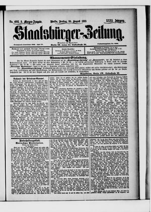 Staatsbürger-Zeitung vom 30.08.1895