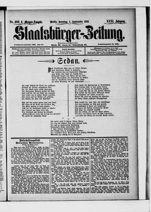 Staatsbürger-Zeitung vom 01.09.1895