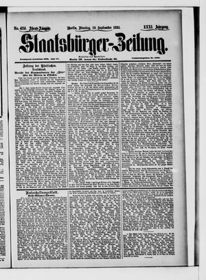 Staatsbürger-Zeitung vom 10.09.1895