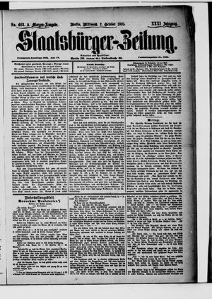 Staatsbürger-Zeitung vom 02.10.1895