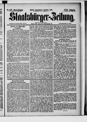 Staatsbürger-Zeitung vom 05.10.1895