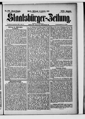 Staatsbürger-Zeitung vom 16.10.1895