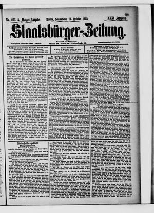 Staatsbürger-Zeitung vom 19.10.1895