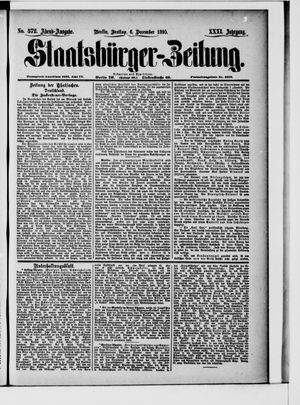 Staatsbürger-Zeitung vom 06.12.1895