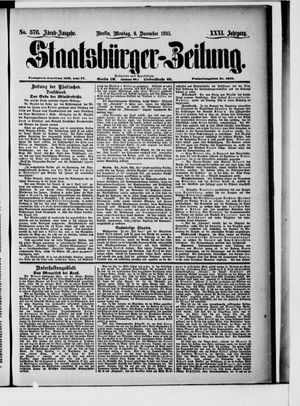 Staatsbürger-Zeitung vom 09.12.1895