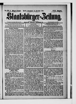 Staatsbürger-Zeitung vom 14.12.1895