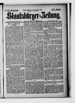 Staatsbürger-Zeitung vom 16.12.1895
